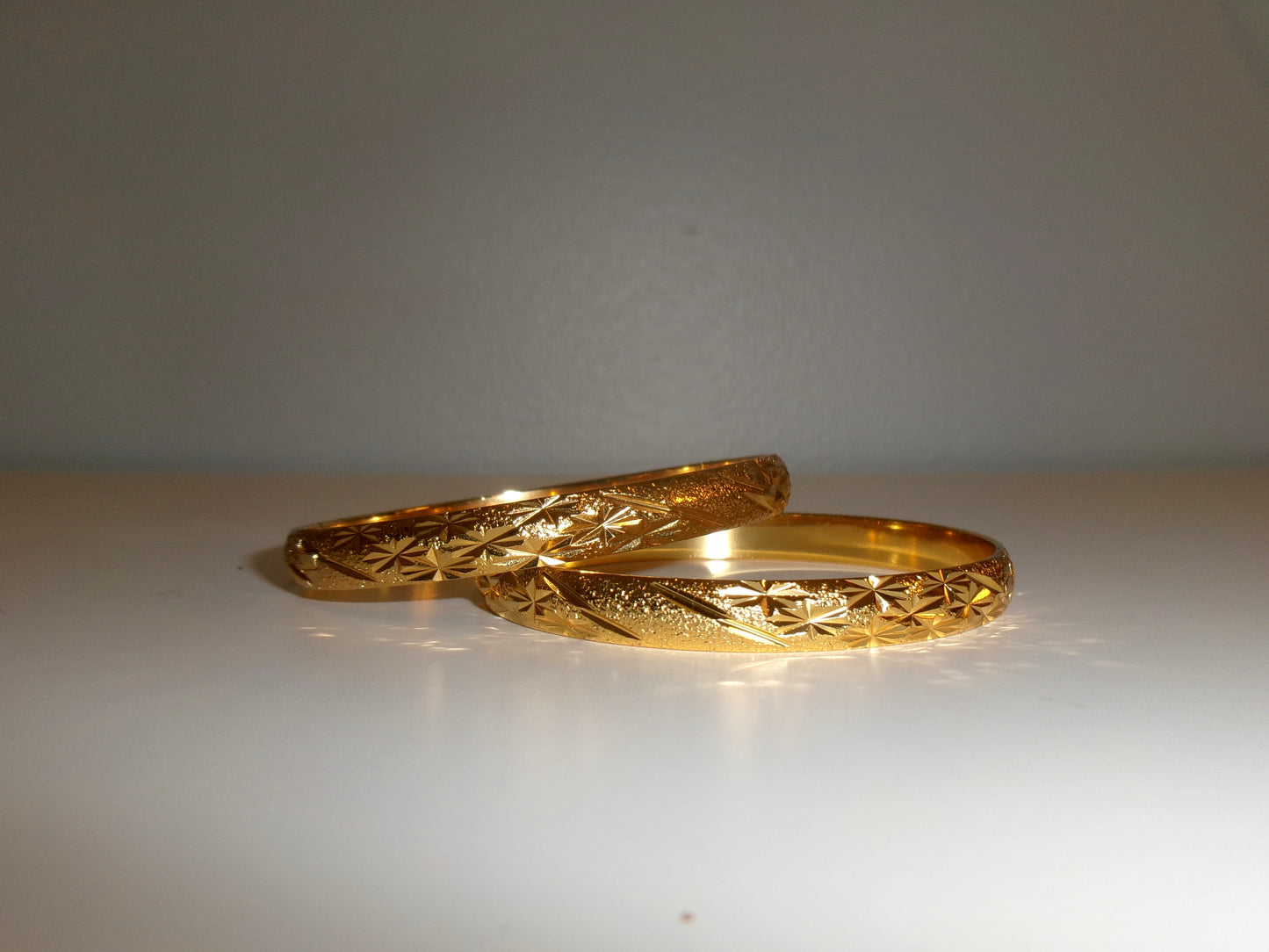 Gold Dubai Bangles