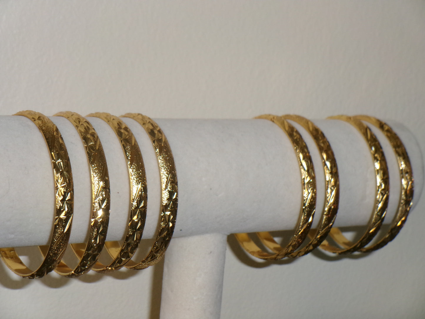 Gold Kamsar Bangles
