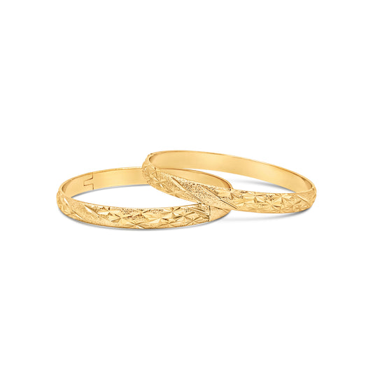 Gold Kamsar Bangles